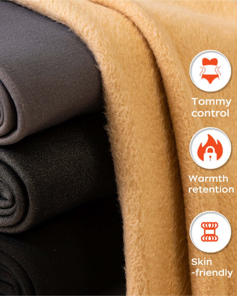 Warm Sheer Fleece Lined Tights