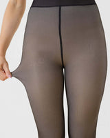 Warm Sheer Fleece Lined Tights