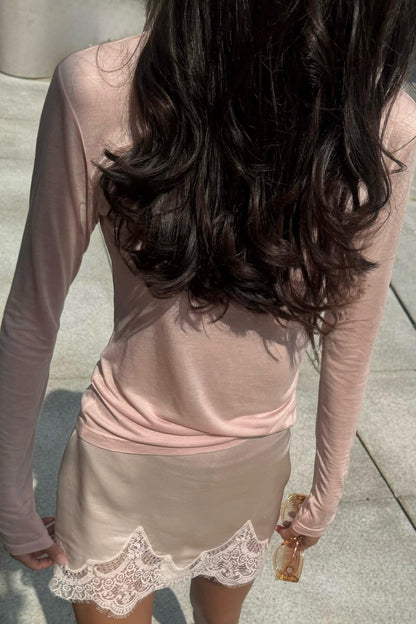 Bodycon Lace Mini Skirt