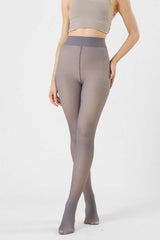 Warm Sheer Fleece Lined Tights