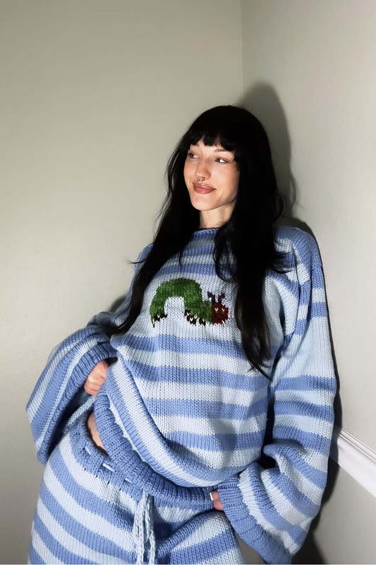 Caterpillar Knit Set