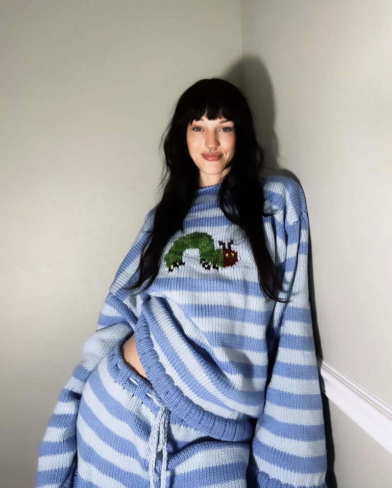 Caterpillar Knit Set