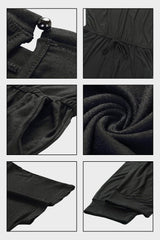 Off-Shoulder Short Sleeve Beam Foot Jumpsuit