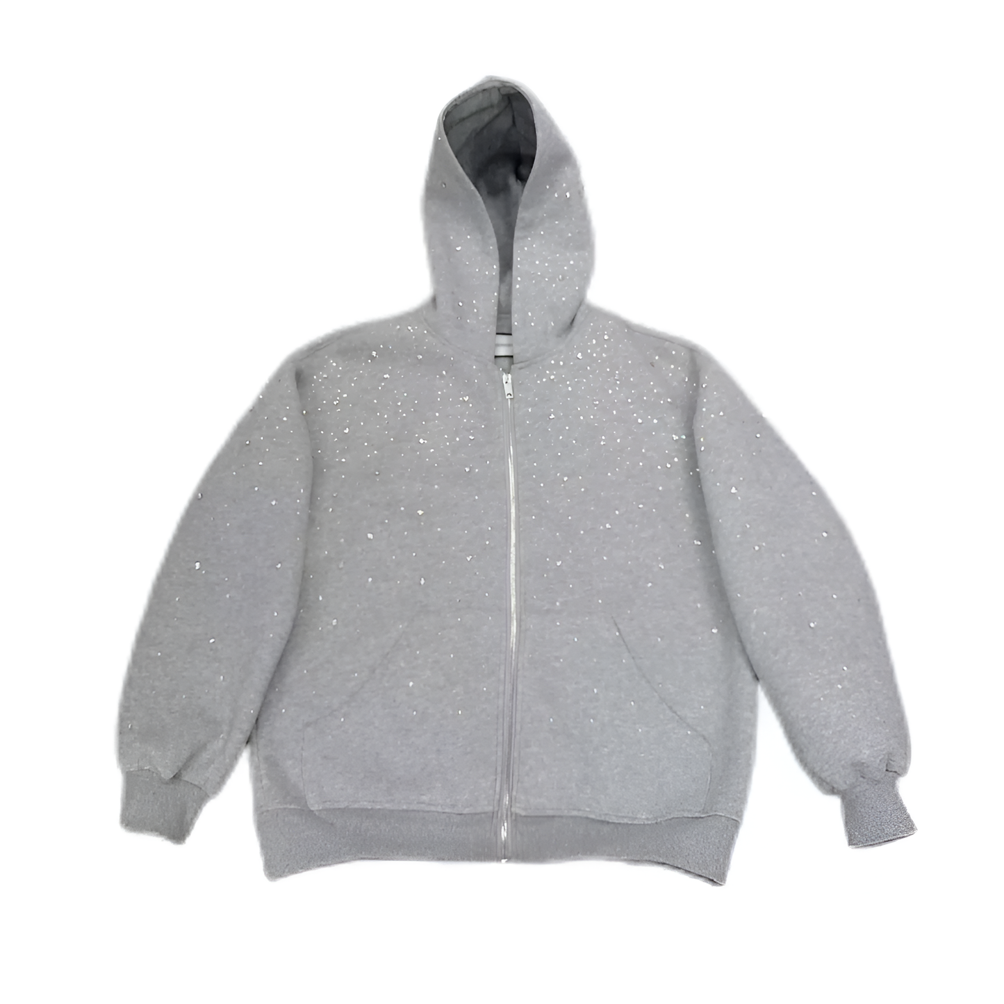 Rhinestone Galaxy Zip Up