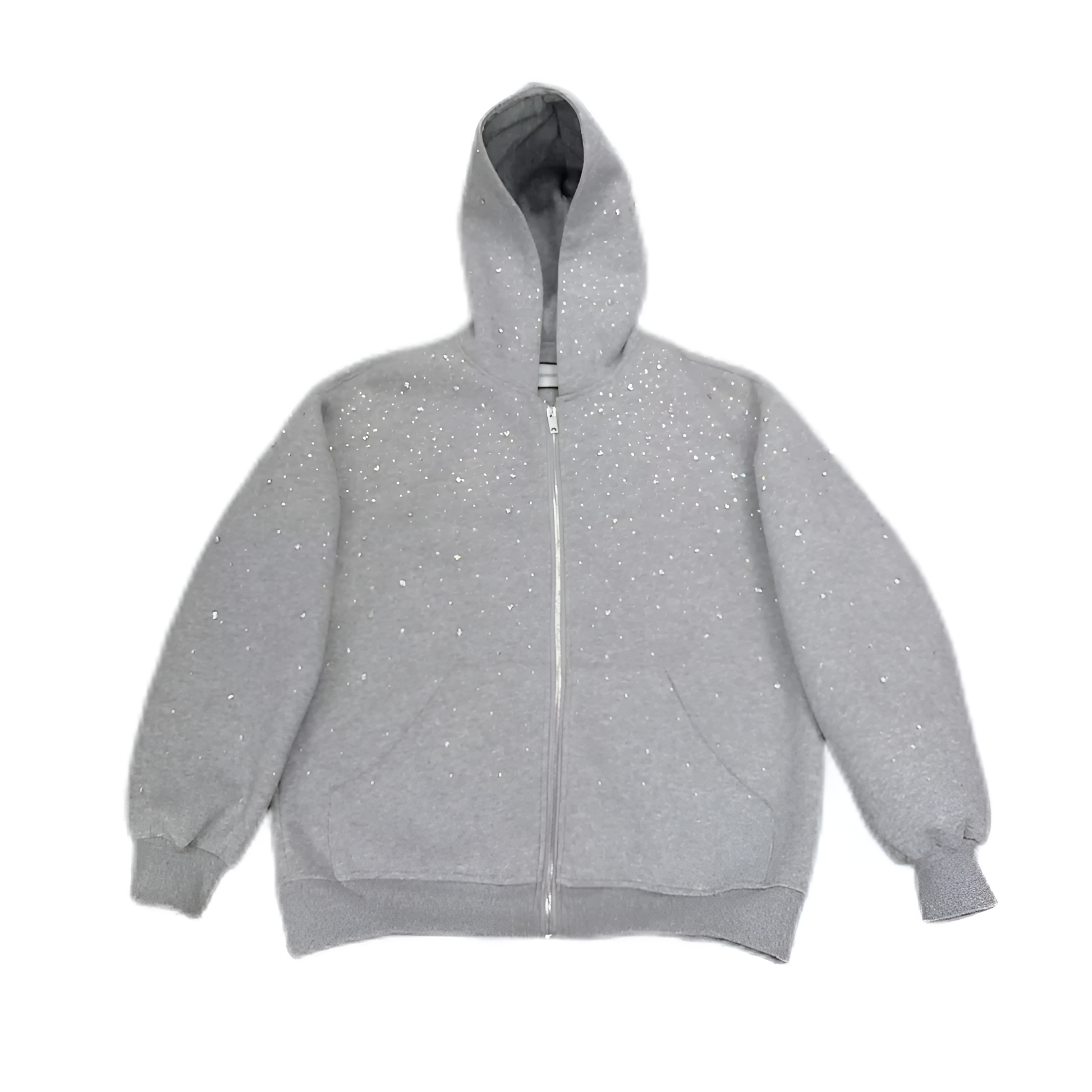 Rhinestone Galaxy Zip Up